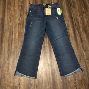 Democracy Indigo Wide Leg Jeans